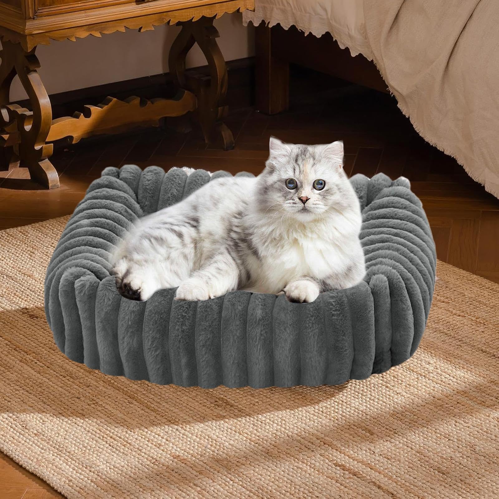 Sofá Cama para Gatos Sofá Mascota Cojín Mascota Colchoneta Cachorro | Cama Exterior Lavable Y Extraíble Para Gatos Hogar Balcón Salón Dormitorio Exterior