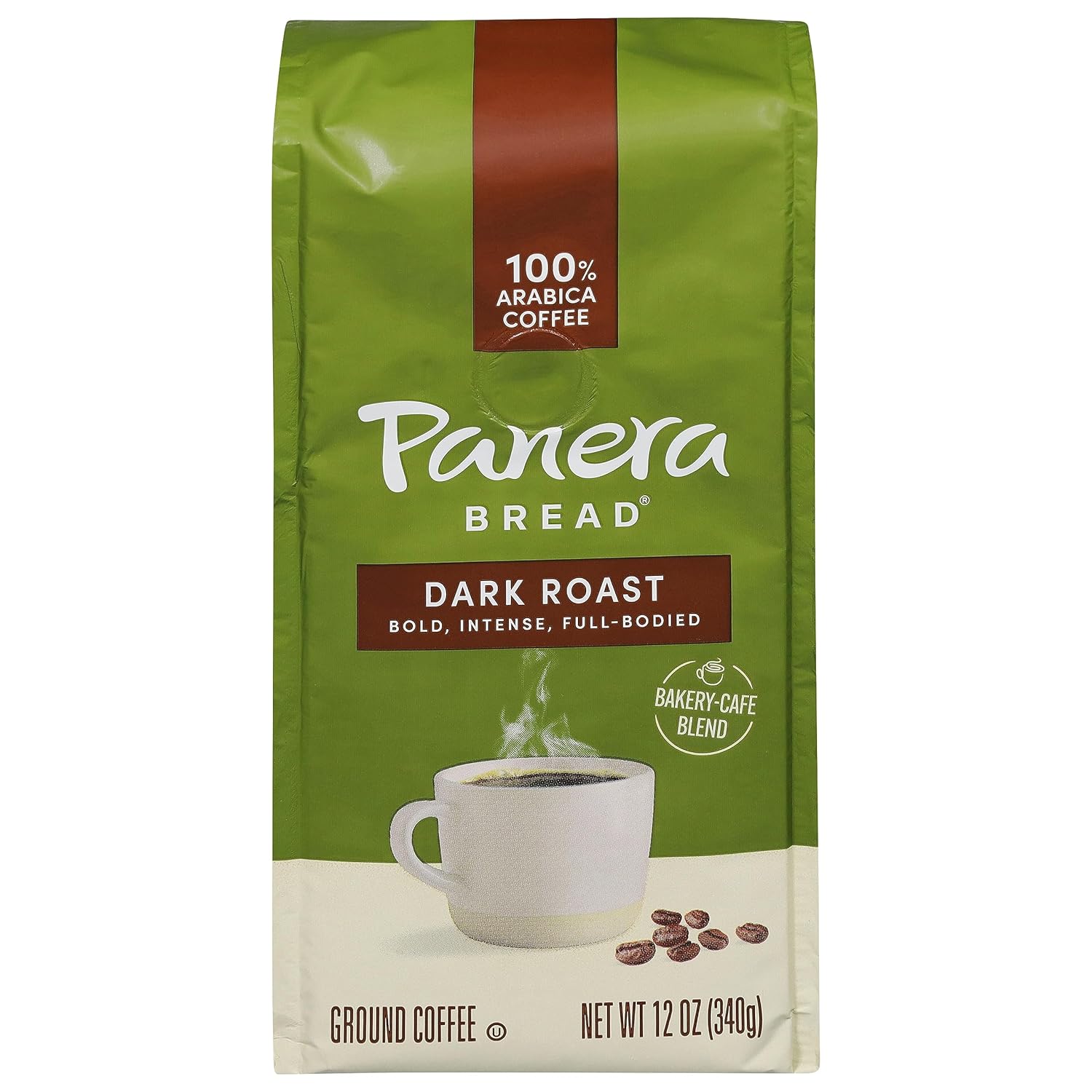 Panera Bread, Dark Roast Ground Coffee, 12 Ounce Grocery