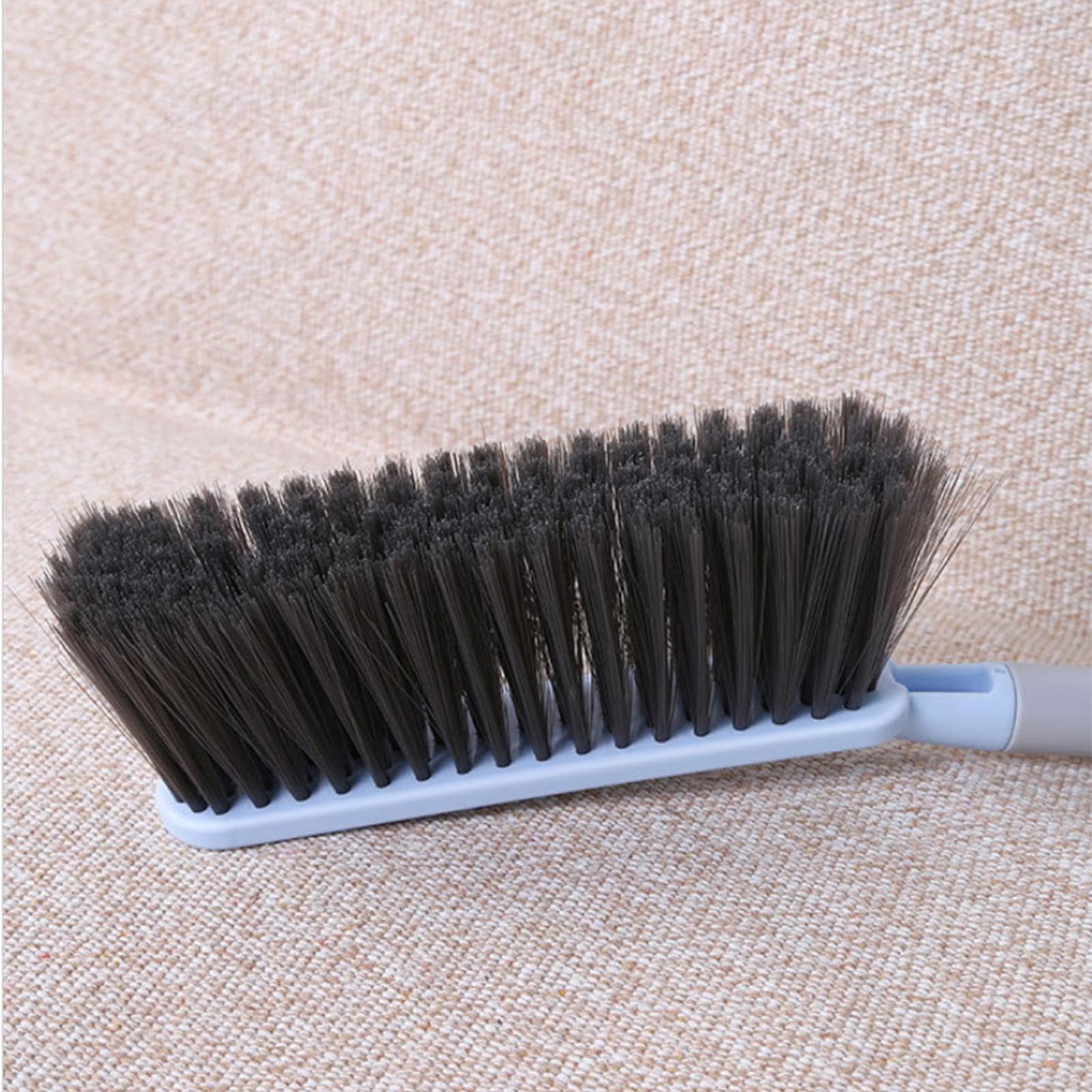 Bench Brush - Multifunctional Cleaning Brush | Long Handle Hair Brush Broom | Multifunctional Bed Sofa Cleaning Brush | Dust Removal Brush Broom | Household Brush for Counter Bench Car Furniture Bed