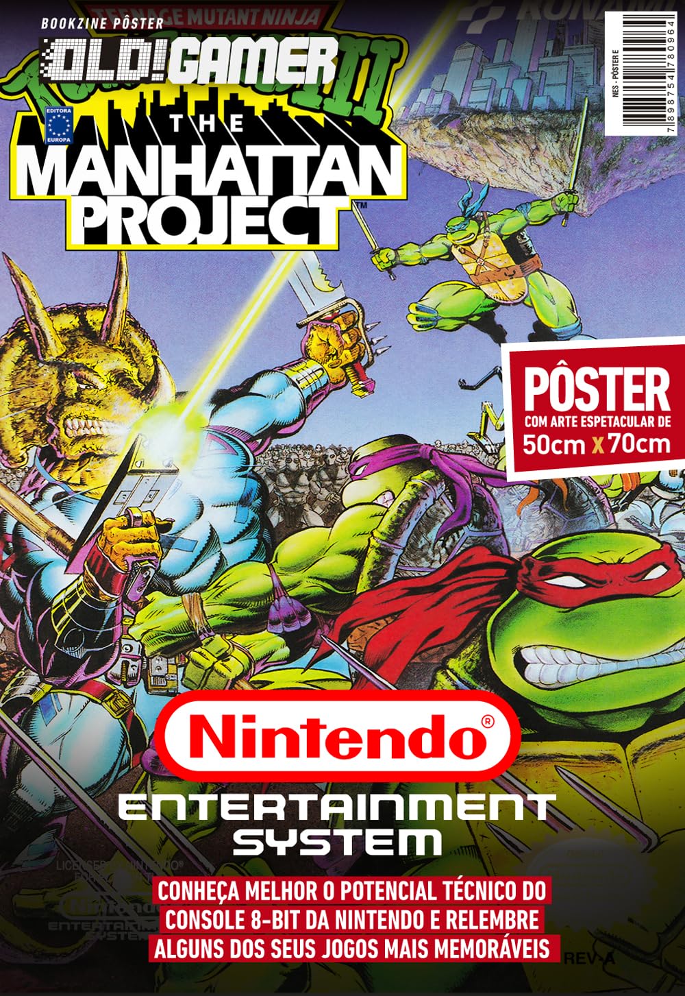 Tartarugas Ninja III - The Manhattan Project - Superpôster OLD