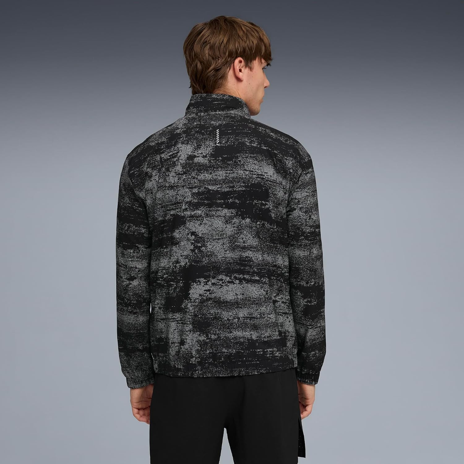 PUMA Men's Run Velocity Aop Woven Jacket
