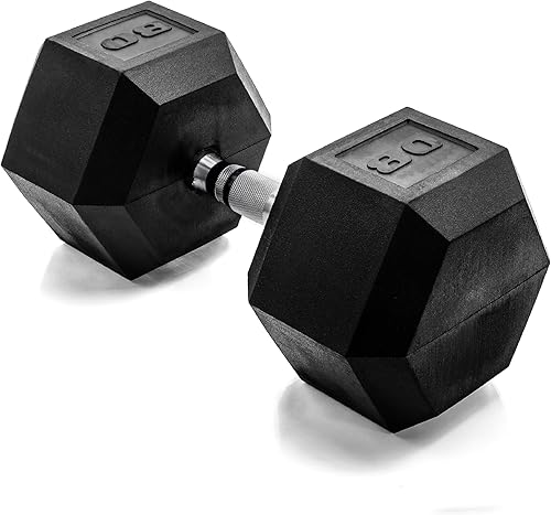 Miniatura 101 de CAP Barbell Coated Hex Dumbbell Weight - Single | 10-120 lbs | Multiple Options