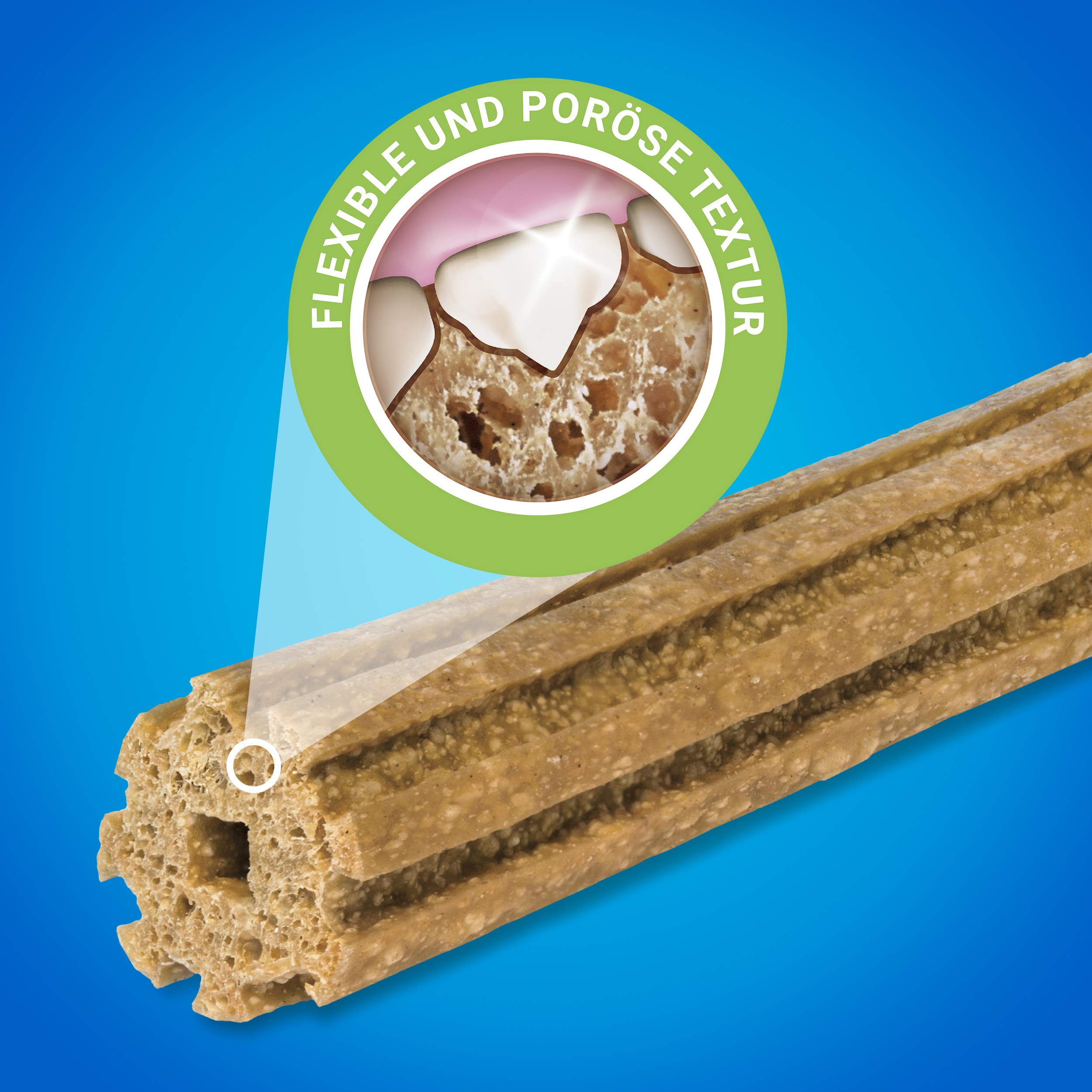 Dentalife PURINA przekąski do pielęgnacji zębów dla małych i dużych psów, zmniejszają tworzenie się kamienia nazębnego, 5 lub 6 sztuk, 6 x 115 g