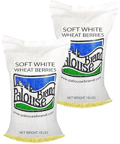 Miniatura 9 de Bayas de trigo blancas suaves  Familia cultivada en el estado de Washington  100% libre de desecantes  25 libras a granel  Brotable  Proyecto