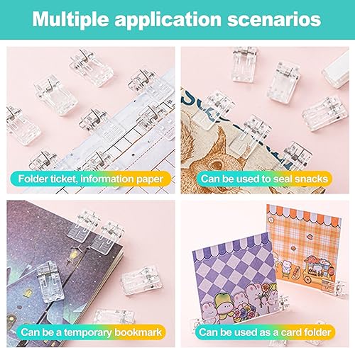 Miniatura 6 de 30 ganchos de pared adhesivos transparentes, clips fuertes para colgar fotos, carteles, tapices y tiras de luces, perchas sin daños para decoración