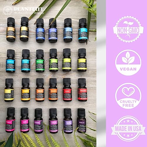 Miniatura 3 de Plantlife Grounded Aromatherapy Essential Oil Blend - Straight from The Plant 100% Pure Therapeutic Grade - No Additives or Fillers - Made in