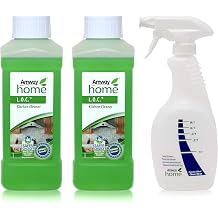 2 x K chenreiniger L.O.C.  - 2 x 05l 1 Liter + 1 x Spr hflasche mit Dosiergriff AMWAY HOME
