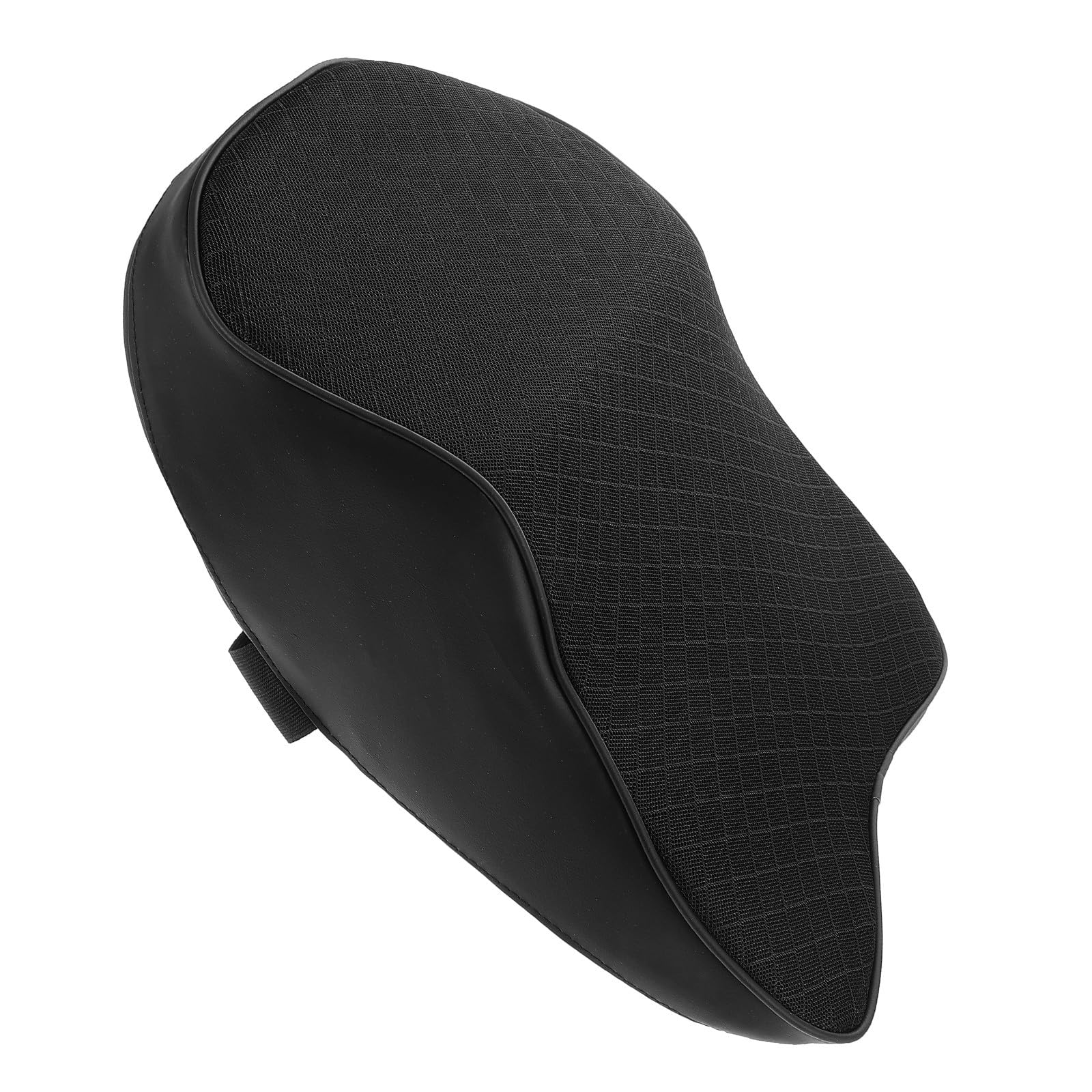 Almohada Cervical de Espuma con Memoria Ajustable para Coche y Oficina Reposacabezas para Viaje y Soporte de Cuello Cojín Negro Ergonómico para Conductores y Pasajeros