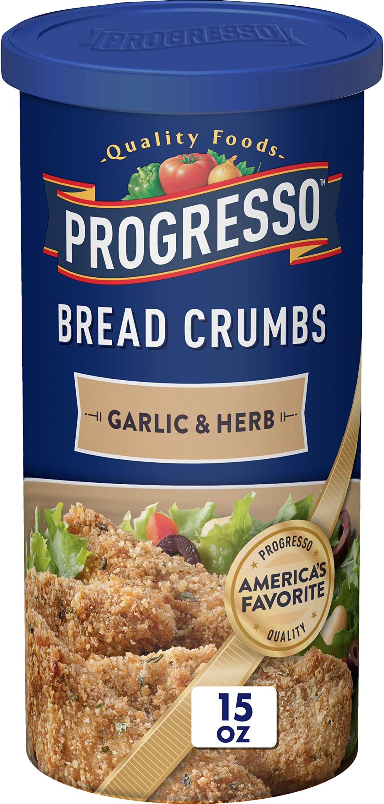 Progresso, Garlic And Herb Bread Crumbs, 15 ounces