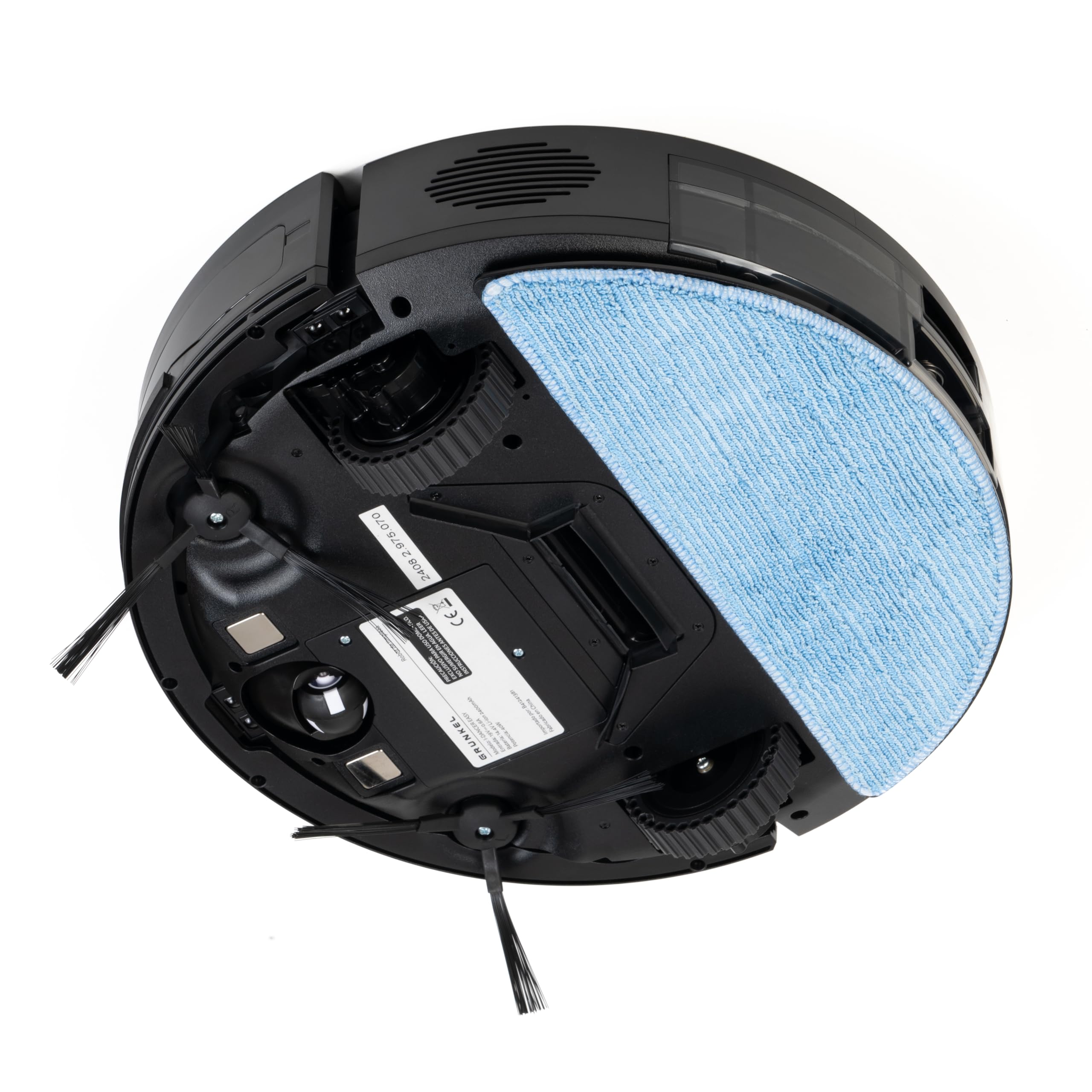 Grunkel Robot Aspirador y mopa friegasuelos I-DANCEREASY con tecnología Brushless Potencia de succión de 21Kpa y Motor de 30Kpa y 35W con autonomia 120min.
