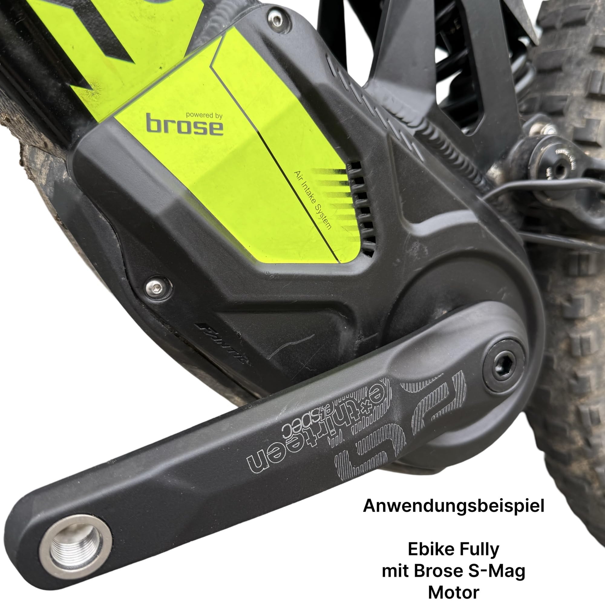 F26 MTB Ebike Ersatz ethirteen Kurbelarme 170mm Kompatiebel mit Motoren von Brose,Bosch Gen4, Gen5,px3 TQ,ZF Motoren