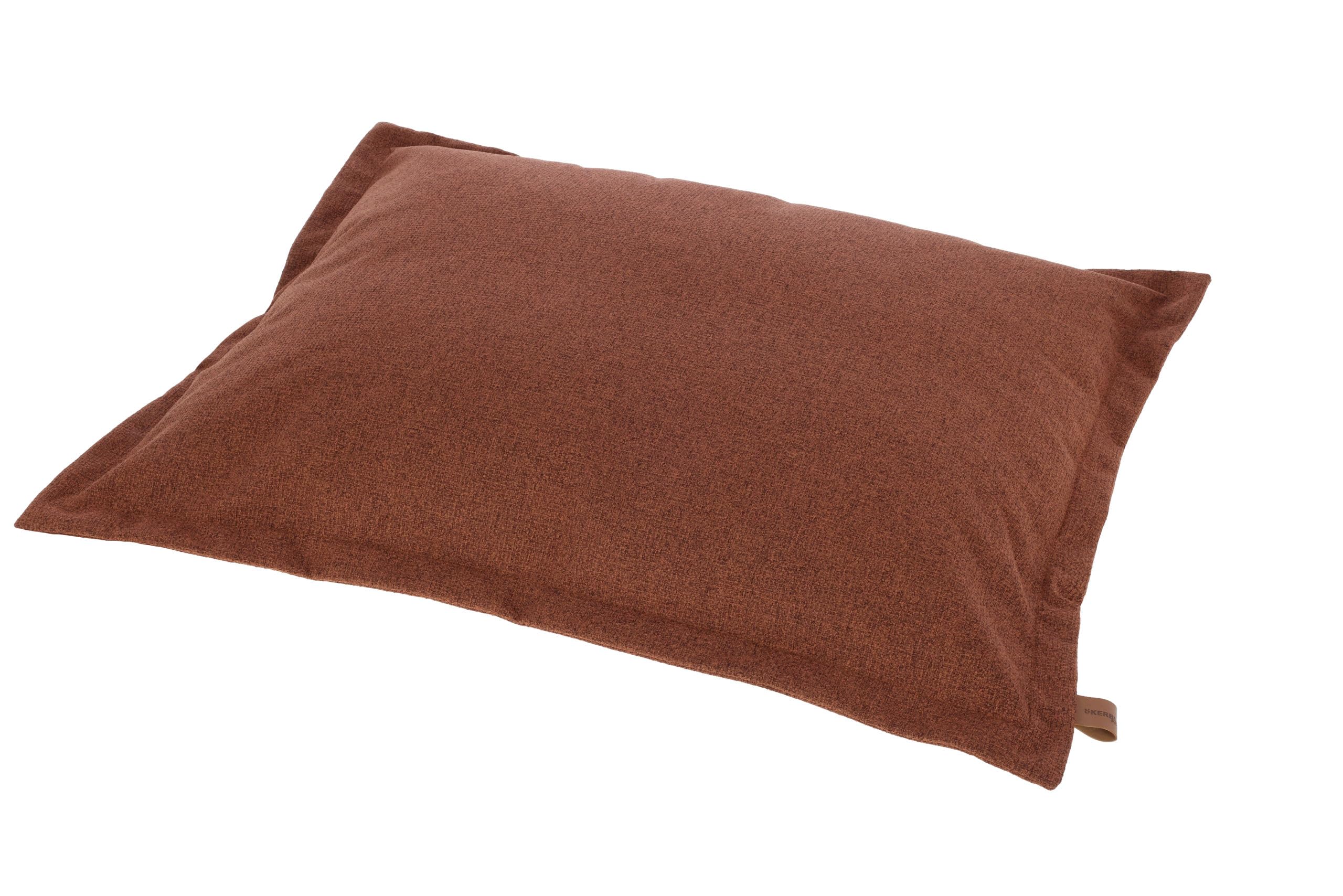 Kerbl Pet Cuddly Sack Oliver, Dog Bed, Robust, Abrasion-Resistant, Washable Cover, Comfortable Sleeping Area, Brown, 80 x 60 x 15 cm