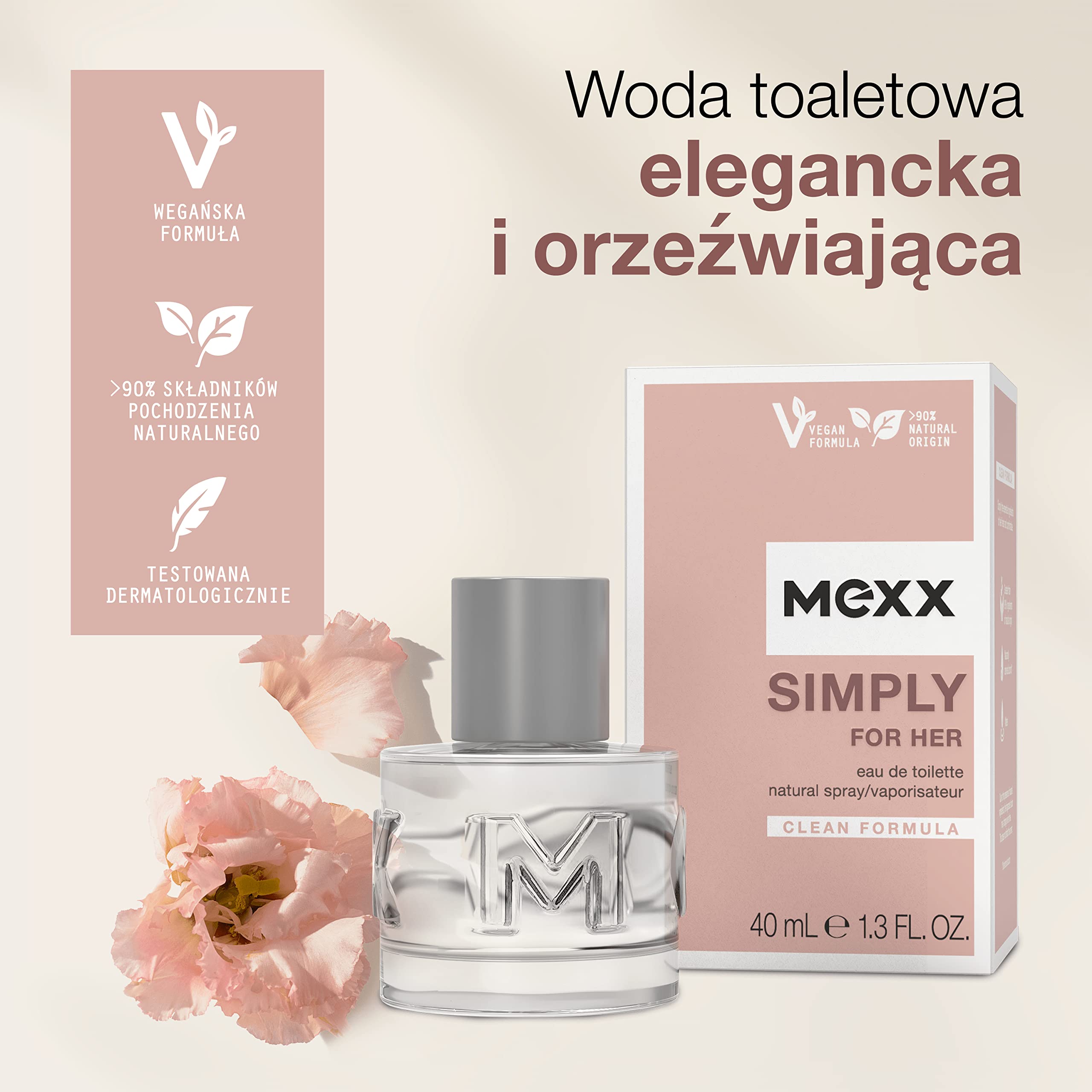 Mexx Simply Woda Toaletowa, 40 ml