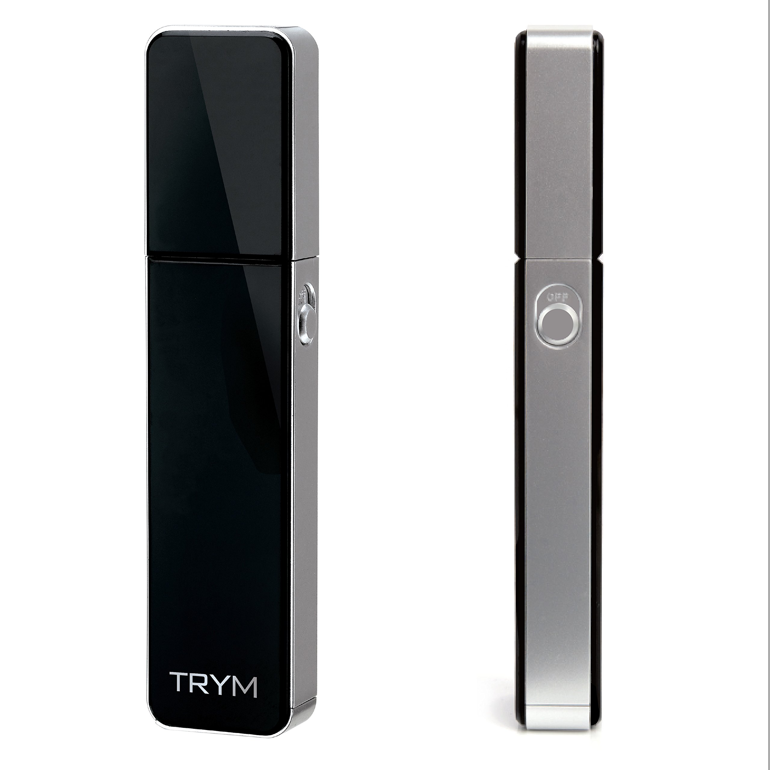 TRYM - Recortadora de pelo de nariz con luz LED de aseo para un recorte de precisión, diseño elegante y de primera calidad, ideal para recortar tu nariz, orejas y cejas 4