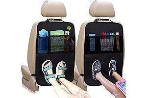 EcoNour Premium Backseat Protector for Easy Vehicle Organization
