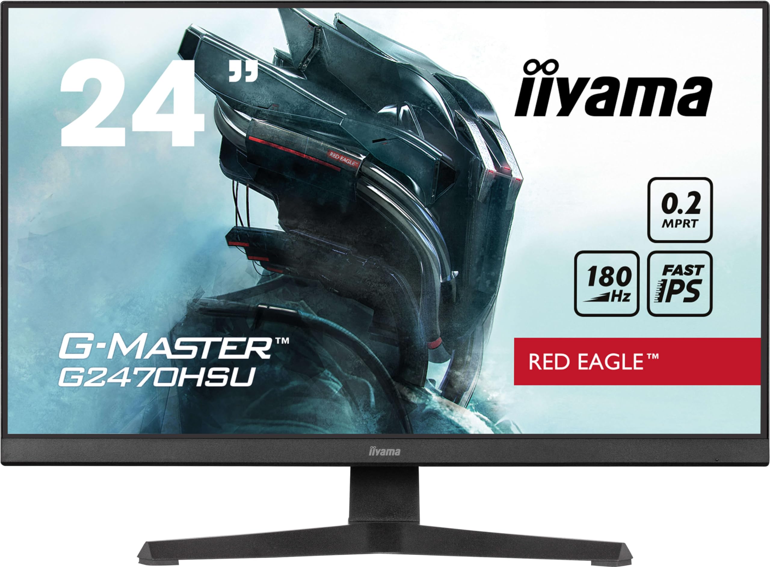 iiyama G-Master Red Eagle G2470HSU-B6 60.5 cm 23.8 inch Fast