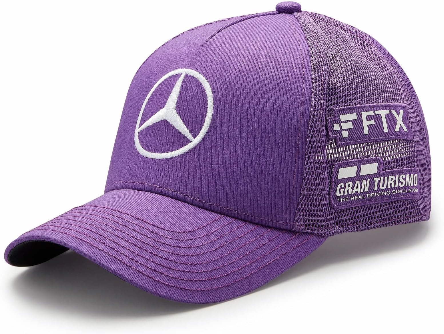 Formula One Team - Official Formula 1 Merchandise - Lewis Hamilton 2022 Team Trucker Cap - Purple - One Size