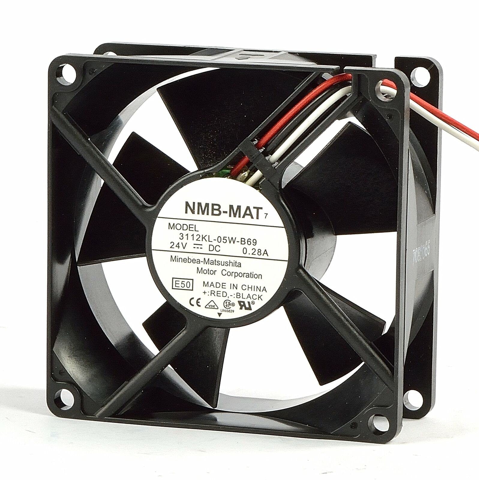 3112KL-05W-B69 24V 80MM Fan 3112KL-05W-B69 24V 0.28A 8025 Cooling Fan
