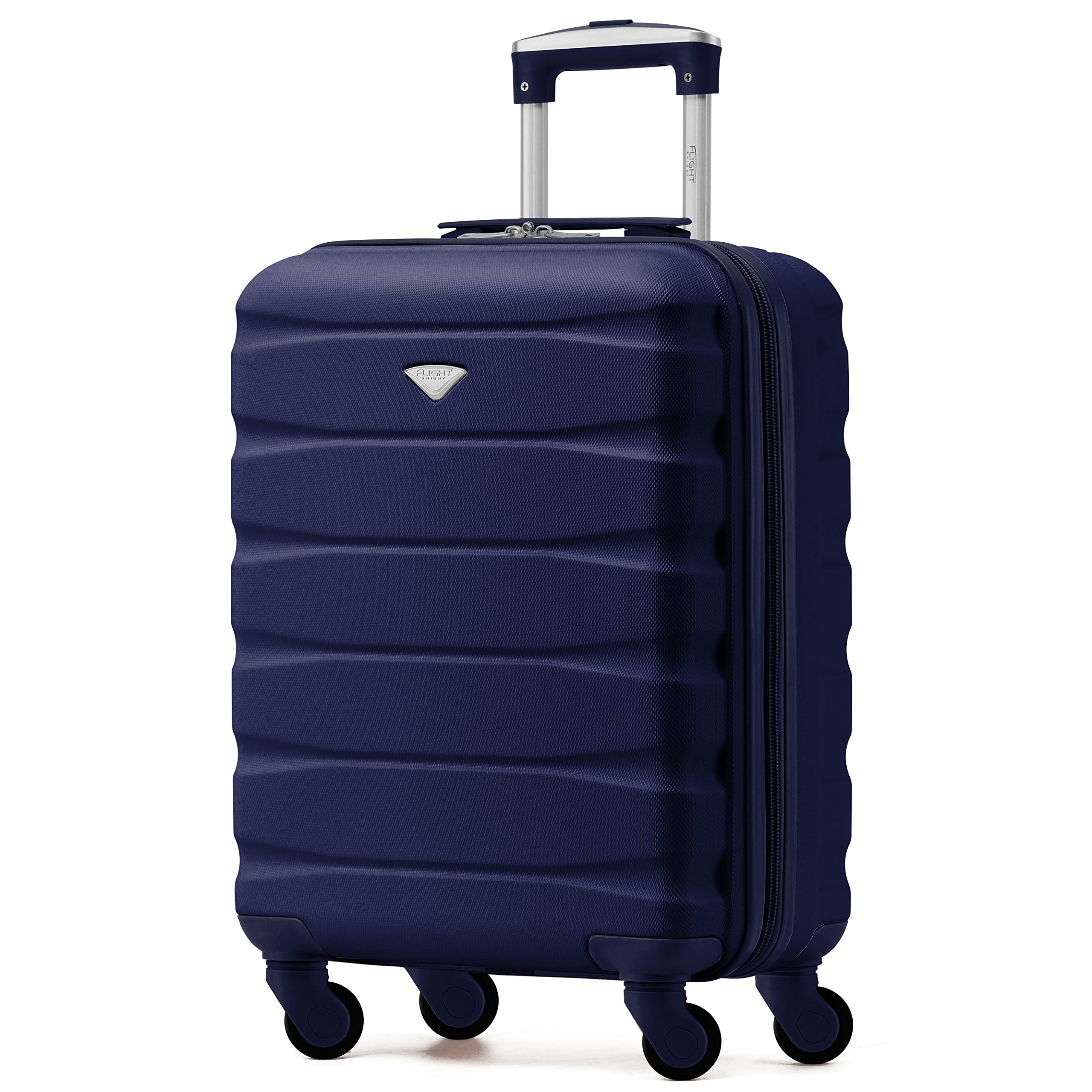 Flight Knight Lightweight 4 Wheel ABS Hard Case Medium Suitcase Approved for Over 100 Airlines Including easyJet, British Airways, Ryanair, Jet2, Emirates & Many More - Check-in Medium Size 25" — view 23