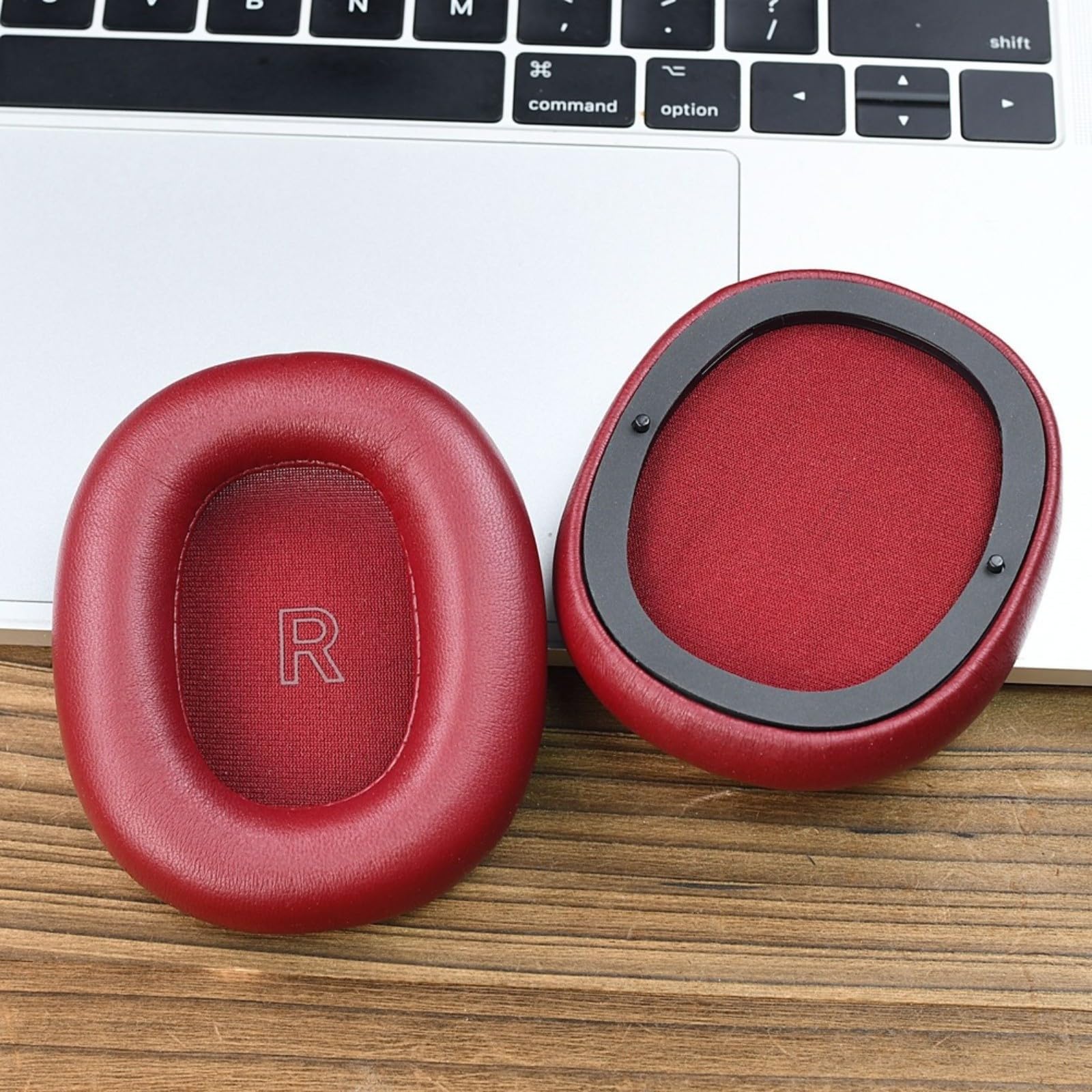 Cuscinetti auricolari di ricambio per cuffie H95 con cancellazione del rumore, in memory foam magnetico, in pelle proteica, traspiranti