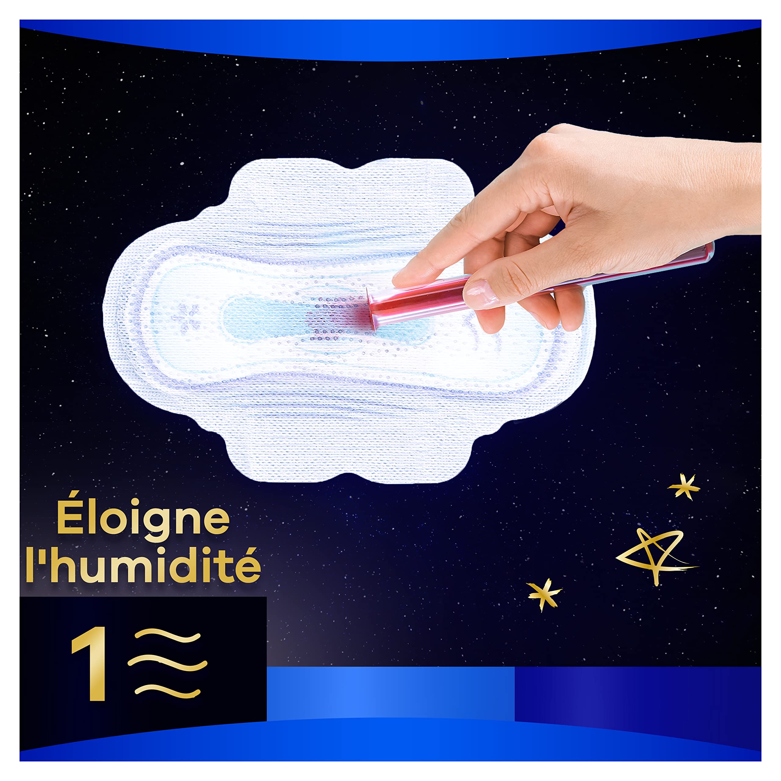 Always Ultra Serviettes Hygiéniques, Taille 5, Extra Secure Night, 128 Serviettes Avec Ailettes, Flux Très Abondants Nuit, Format Eco, Max Confort, Super Absorbantes et Ultra Fines