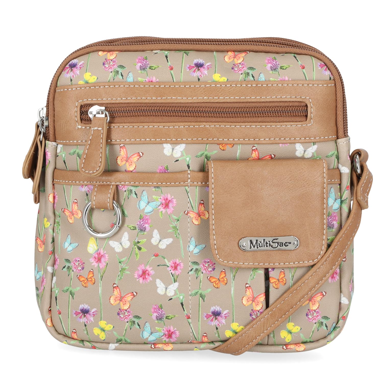 MultiSac North South Mini Zip Around Crossbody Bag