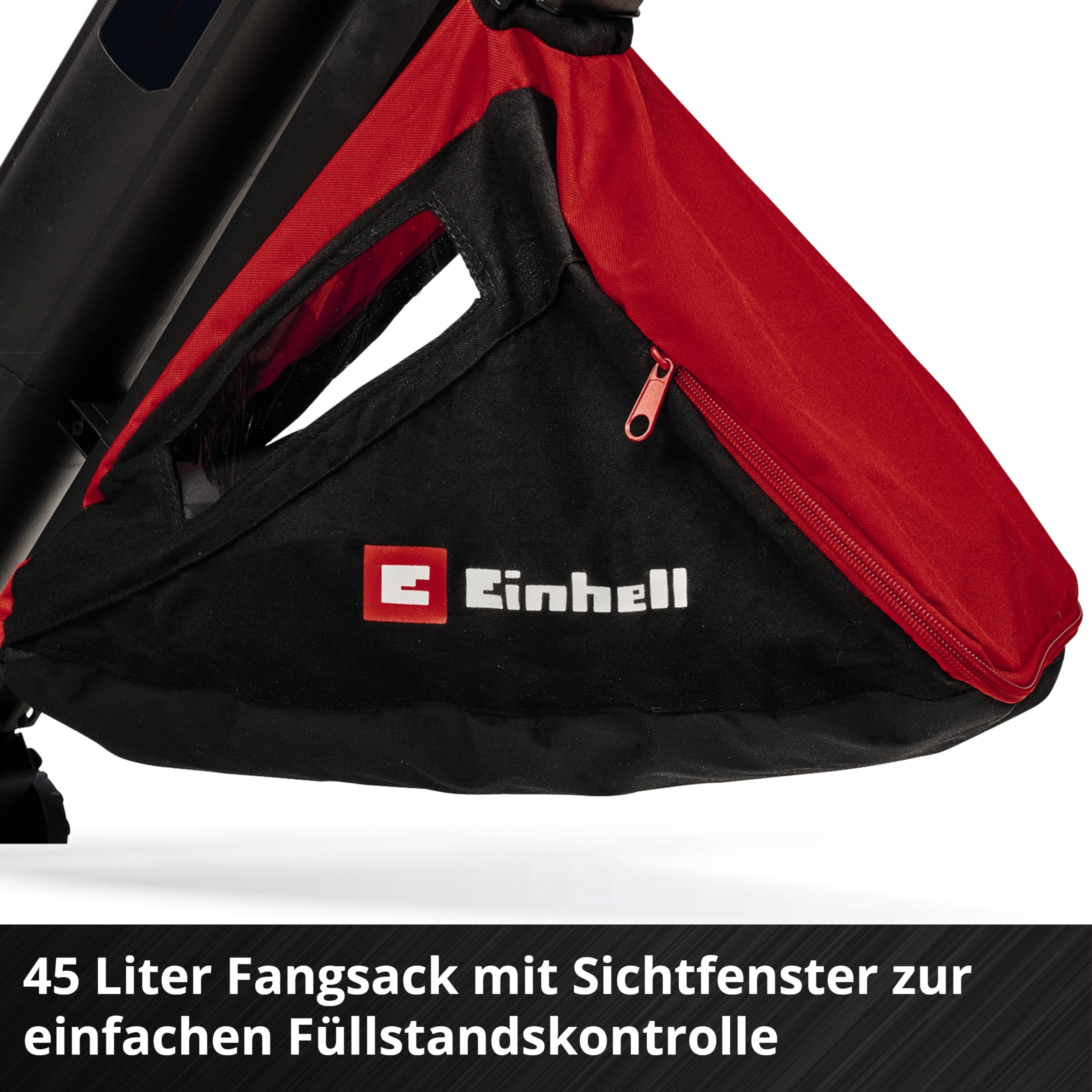 Einhell Professional Akku-Laubsauger VENTURRO 36/240 Power X-Change (36 V, Li-Ion, Saugleistung bis 740 m³/h, Fangsack 45 L, Blasfunktion bis 240 km/h, inkl. 5,2 Ah Akku & Ladegerät)