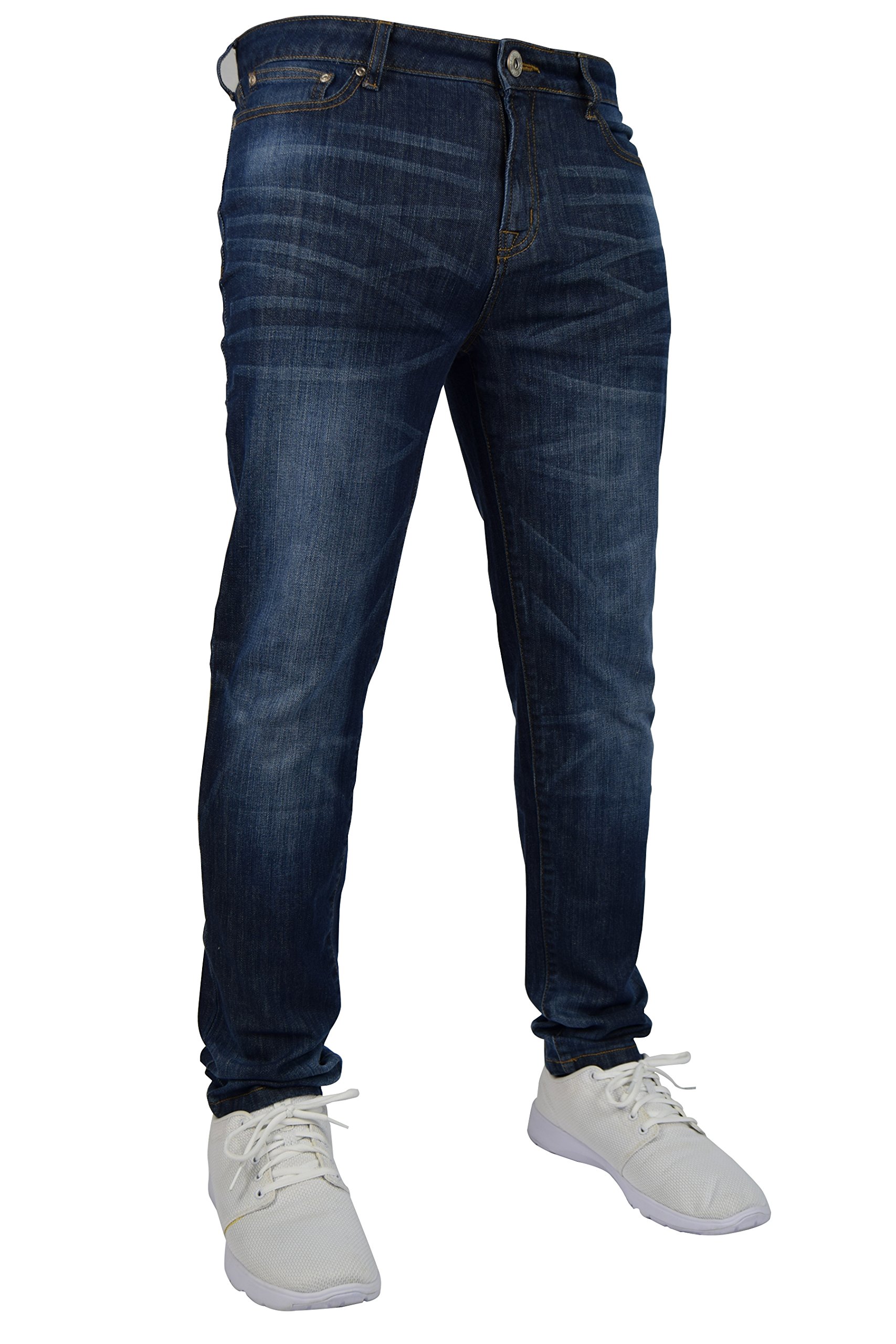 westAceNew Mens Stretch Skinny Slim Fit Flex Jeans Pant Stretchable Denim 98% Cotton & 2% Stretch Trouser 28-40 Waist