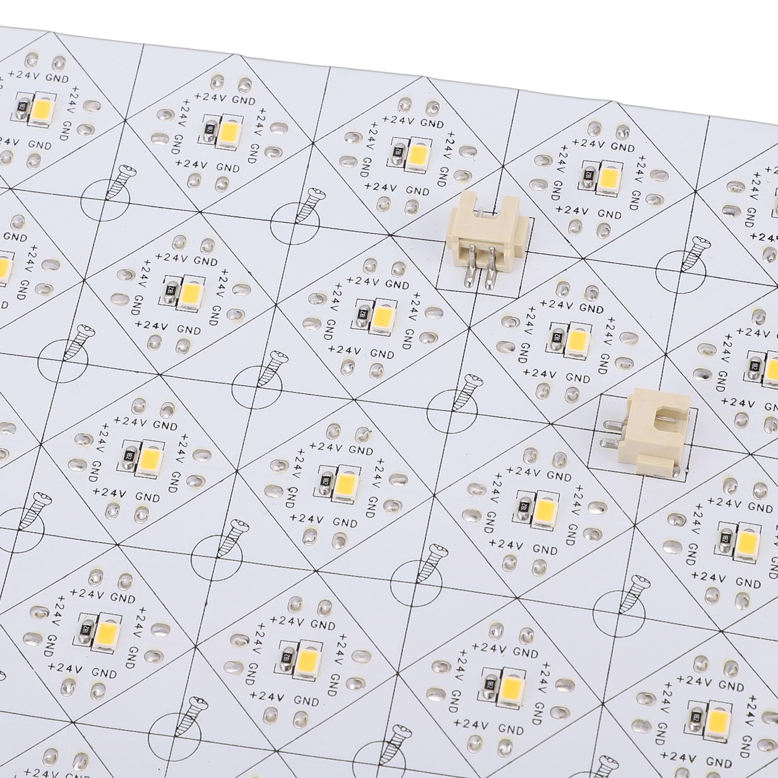 Elastyczny Arkusz LED, 20 W, ściemniane Podświetlenie 200 Diod | Materiał FPC, Bezpieczne Niskie Napięcie, Nadająca się do Krojenia Konstrukcja Wykończenia, Złącza Typu Plug and Play, do