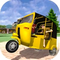Tuk Tuk Mega Ramp Racing- Autorickshaw Stunt Rider