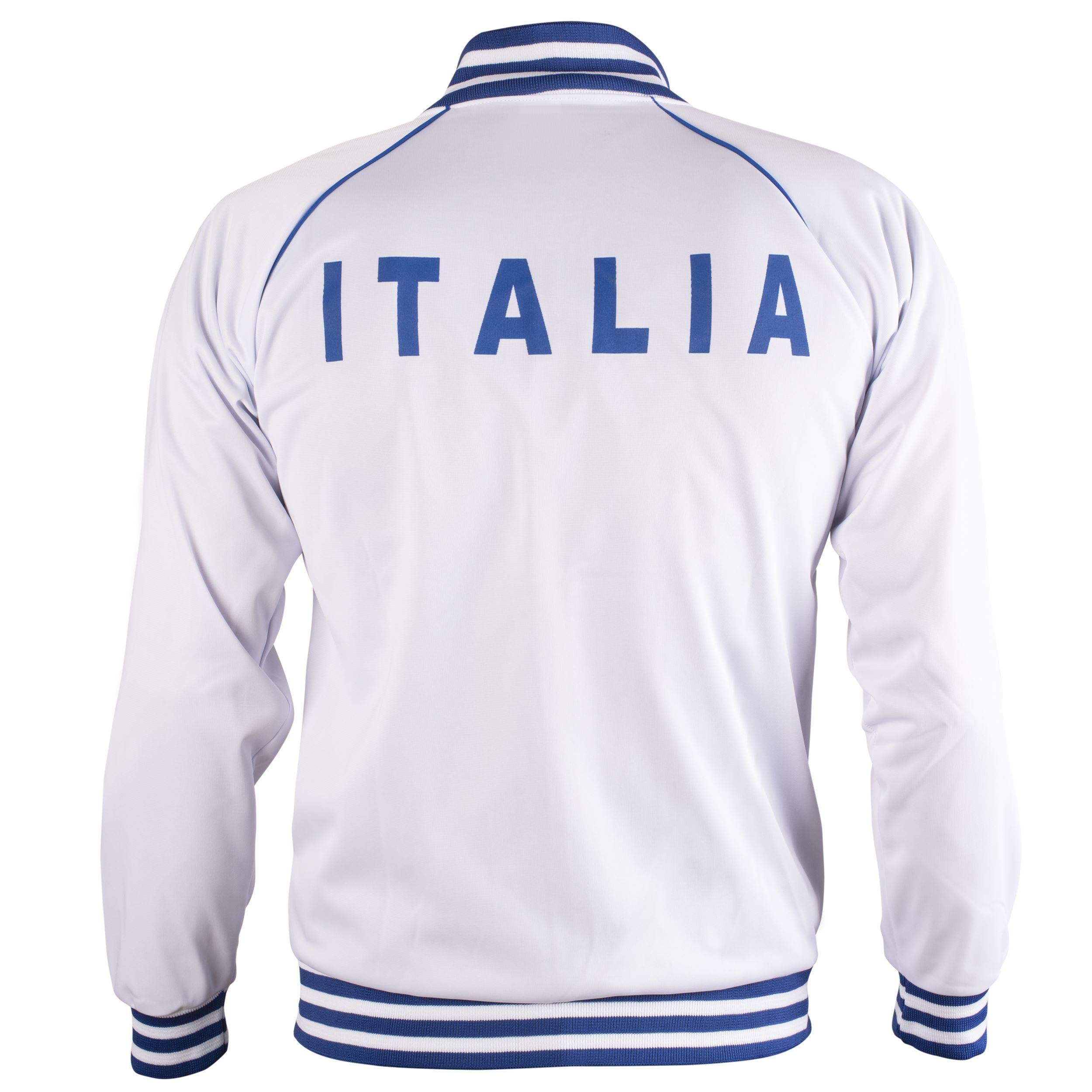 Italie/Italia Veste Retro Football Survêtement Veste Zippée Hommes