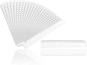 Un Righello Di Legno Realistico Di 30 Cm E Di 12 Pollici Illustrazione