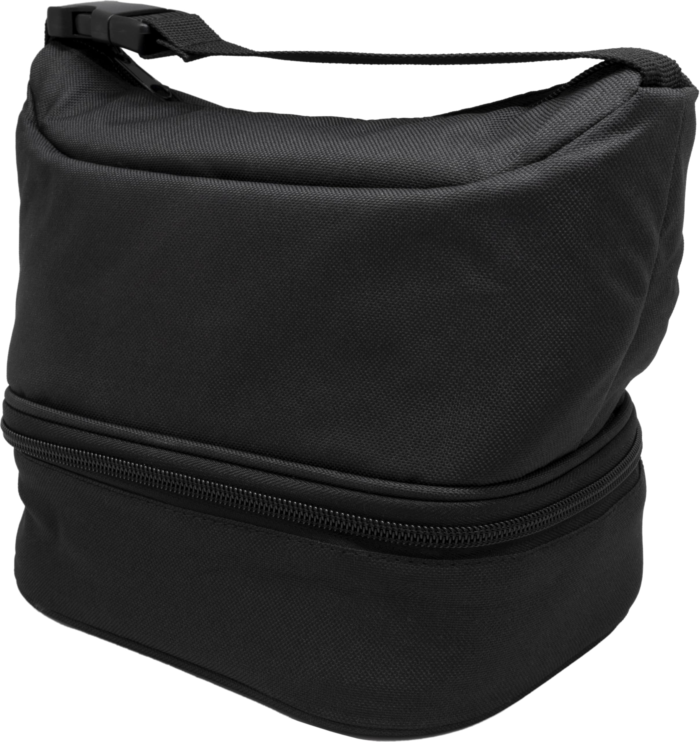 NERTHUS FIH 1494 Thermal Food Bag, Polyester, Black