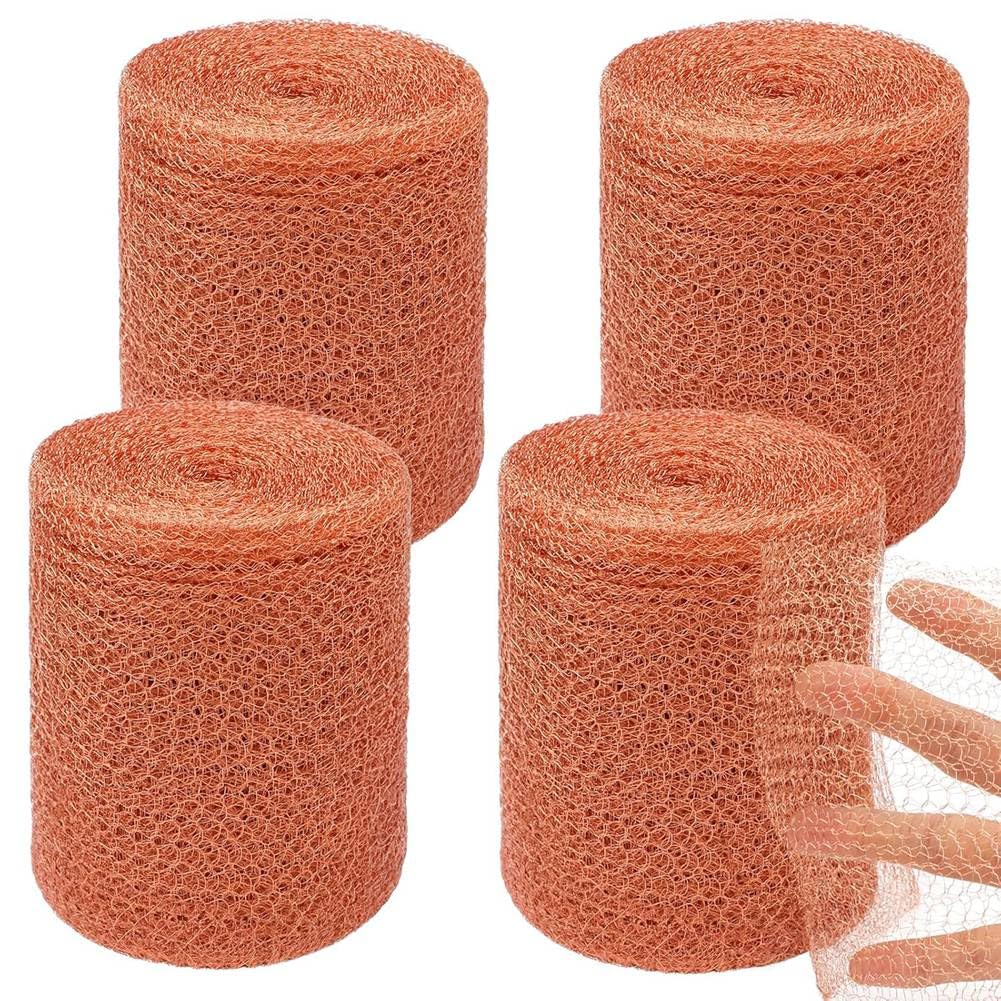Kit de lutte contre les rongeurs en cuivre 4 pièces robuste et durable