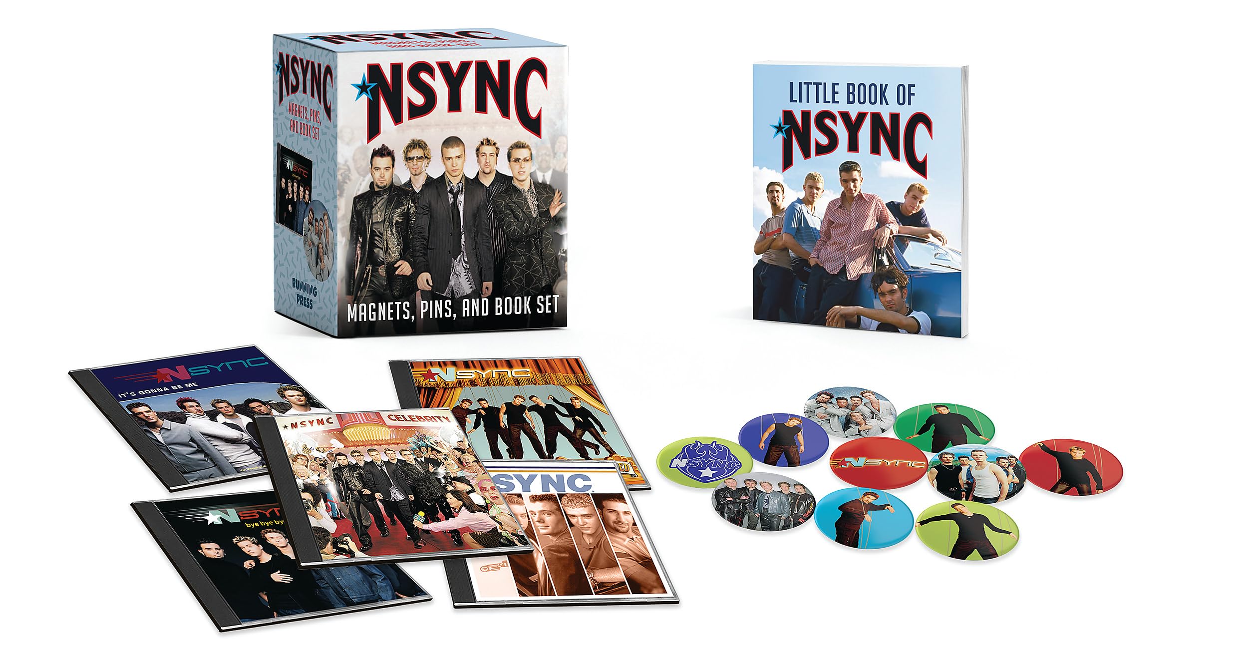 *Nsync: Magnets, Pins, and Book Set (RP Minis) Paperback – Import, 17 September 2019
