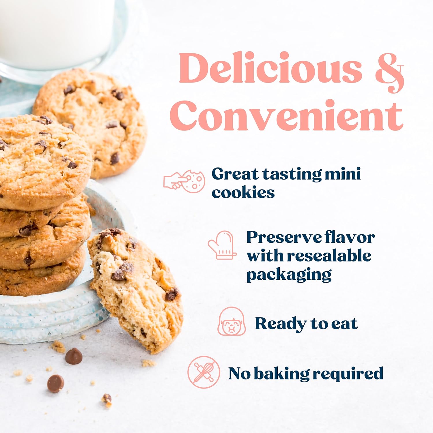 Lactat Cookies Breastfeeding Supplement - Chocolate Chip - Support