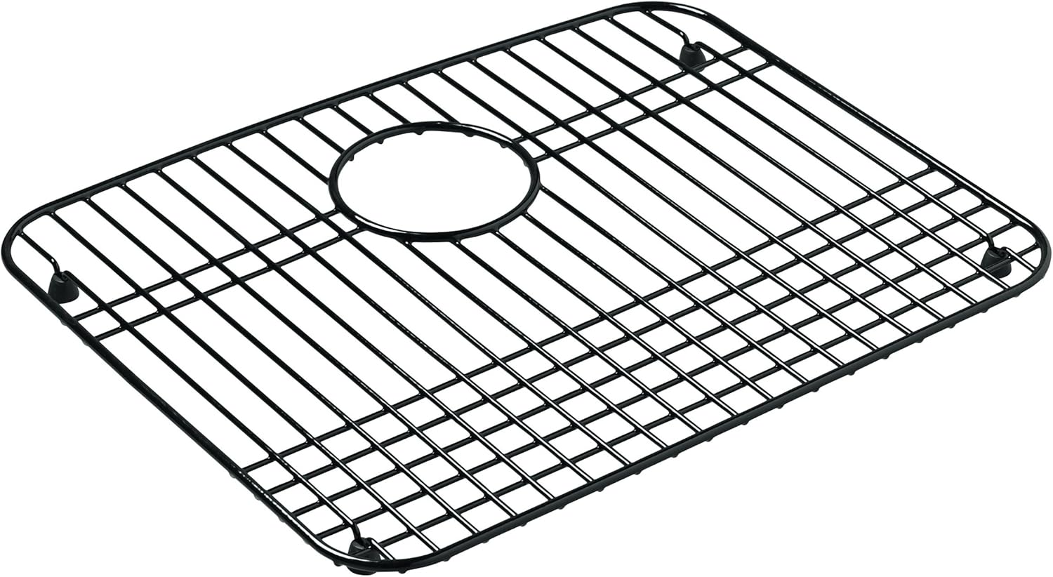 Kohler K60117 Lakefield Bottom Basin Rack (Black), Kitchen Sink