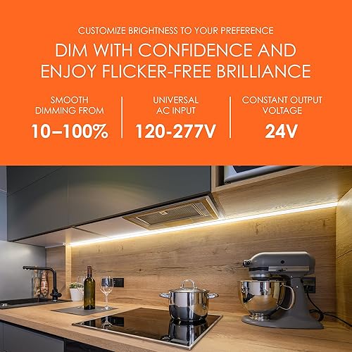 Miniatura 10 de Controlador LED de 24 V CC 96 W - Controlador LED electrónico silencioso Transformador de fuente de alimentación de 24 V CC - Controlador LED