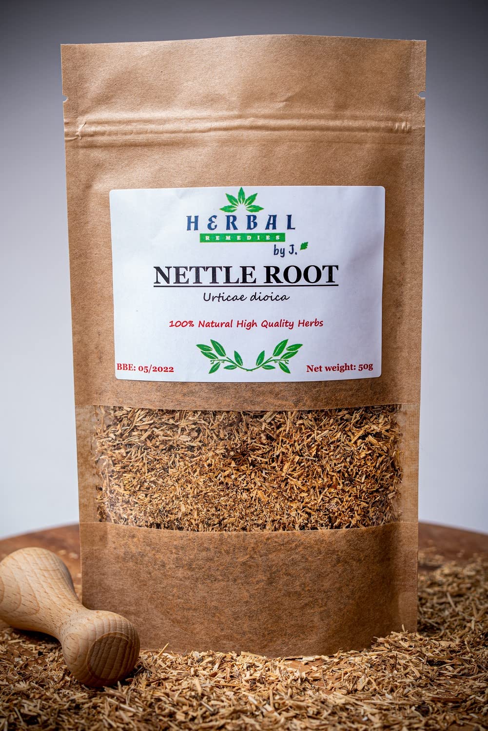 Nettle Tea Root Loose Tea Stinging Dried Herb 50g - Urticae dioica - Herbal Remedies by J. - Pokrzywa korzen