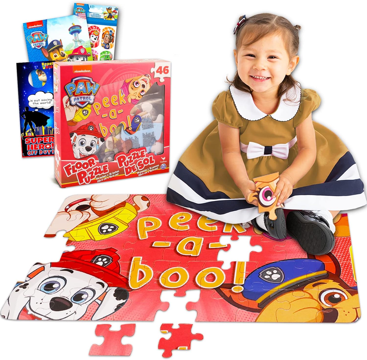 Nick Shop Paw Patrol Floor Puzzle Activity Super Set