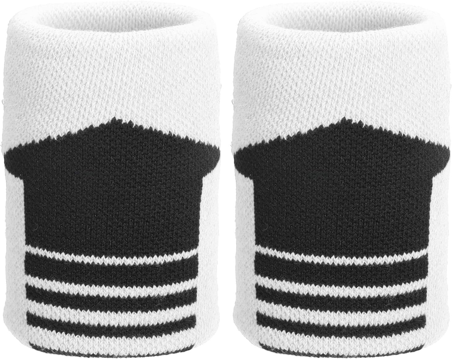 PATIKIL Sports Wristband Sweatbands for Men Women, Breathable Tennis Wrist Bands Absorbent Sweat Band for Basketball Football Baseball Running