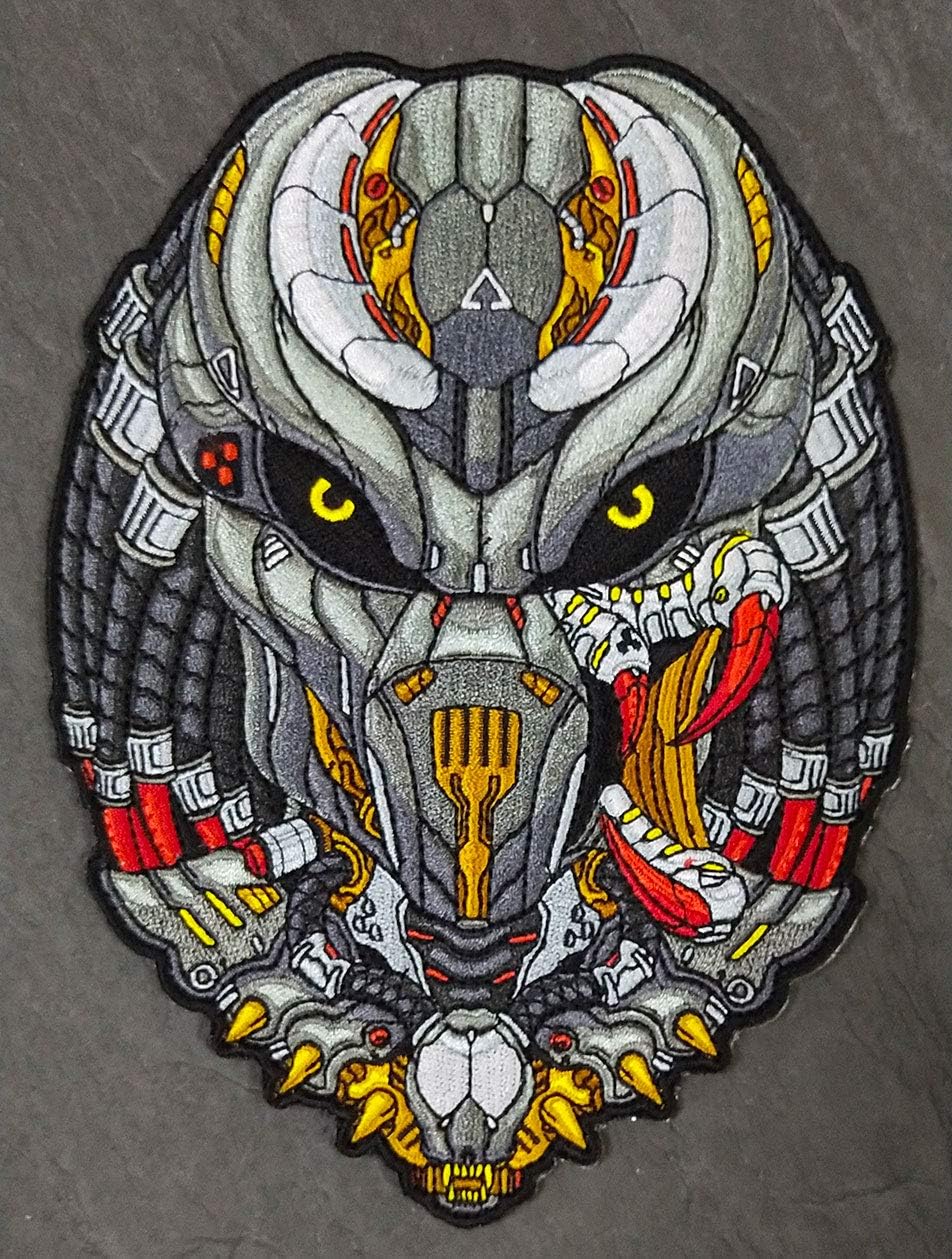 Cyberpunk #5 Alien Predator Hunter Embroidery Patch