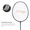 Li-Ning Wind Lite Stealth Carbon Fibre Strung(Black/Blue) Racket with Free Full Cover, Badminton gallery image