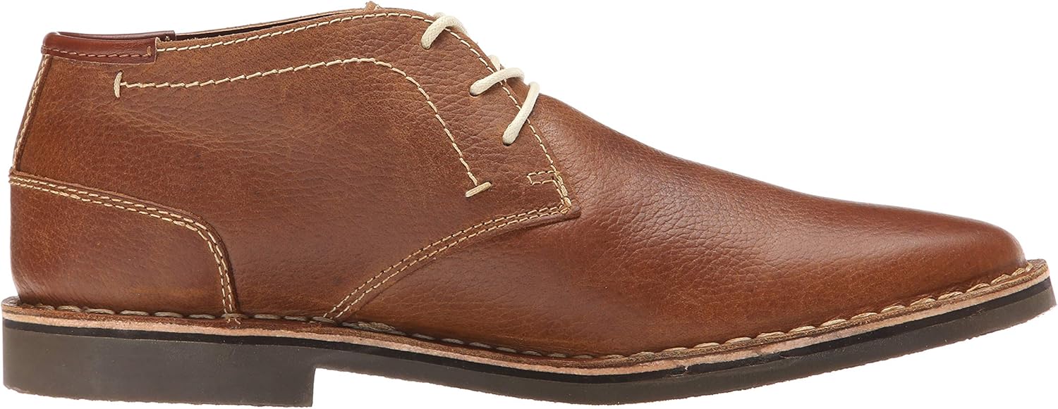 Kenneth Cole Men's Desert Sun Chukka Boot, Brown Pebbled, 7.5