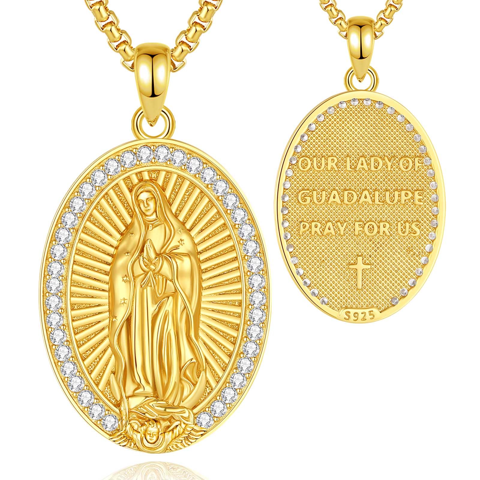 INFUSEU Collana della Dea della Luna Tripla in Argento 925 Ciondolo Magico Pagano Wiccan Dea Ecate Lilith Amuleto Gioielli di Protezione per Donne Uomini