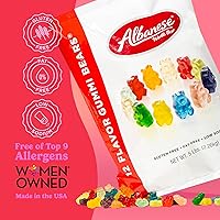 Vista 4 de Albanese World's Best 12 osos Gummi de sabor, bolsa de 5 libras