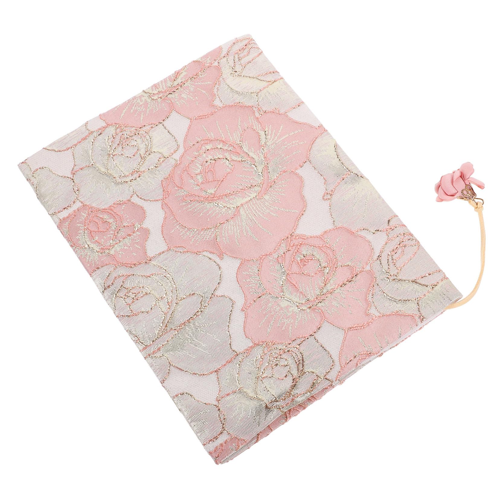 Operitacx 3piezas Cubierta De Libro Reutilizable Estampado Delicado Protección Para Libros Funda Decorativa Para Notas y Lectura Diseño De Flores