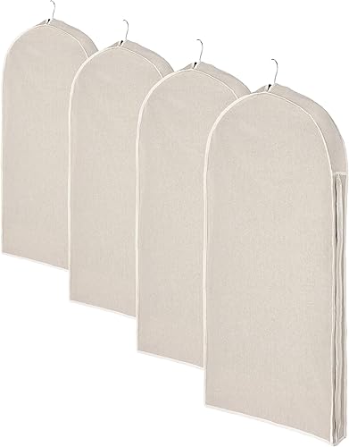 Miniatura 13 de Whitmor Bolsa de ropa con cremallera y bolsillo - Juego de 3 - Negro