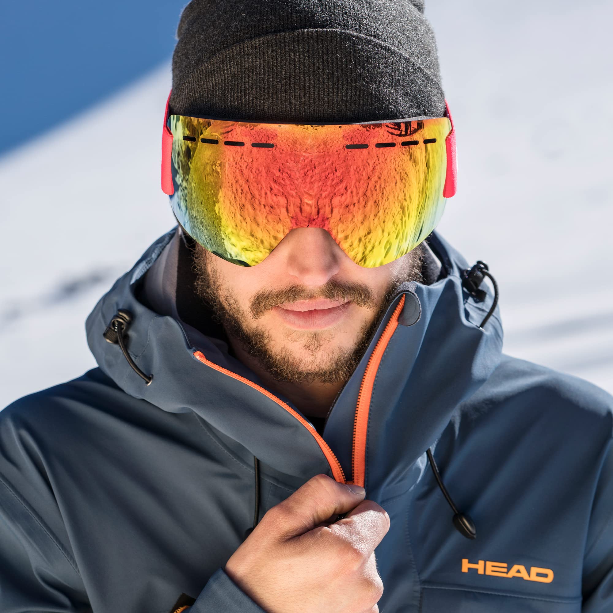 HEAD SOLAR FMR Ski- und Snowboardbrille für Erwachsene, Unisex