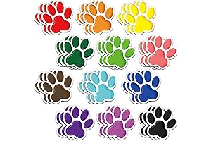 Vibrant Paw Print Accents: Express Your Passion for Pets